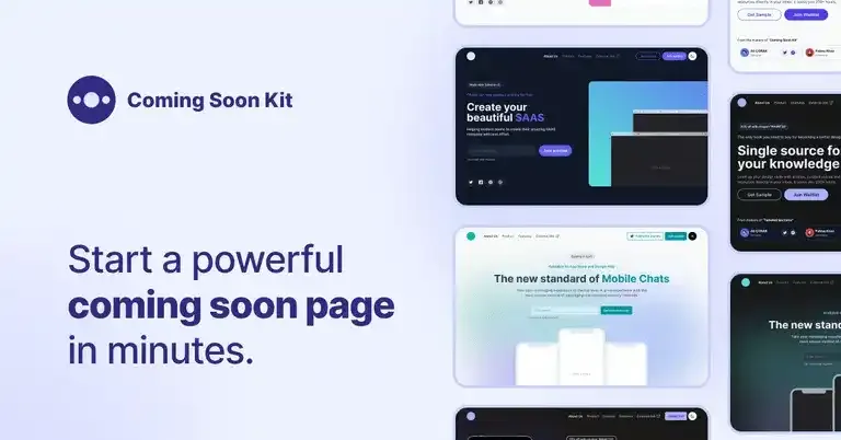 Coming Soon Kit screenshot