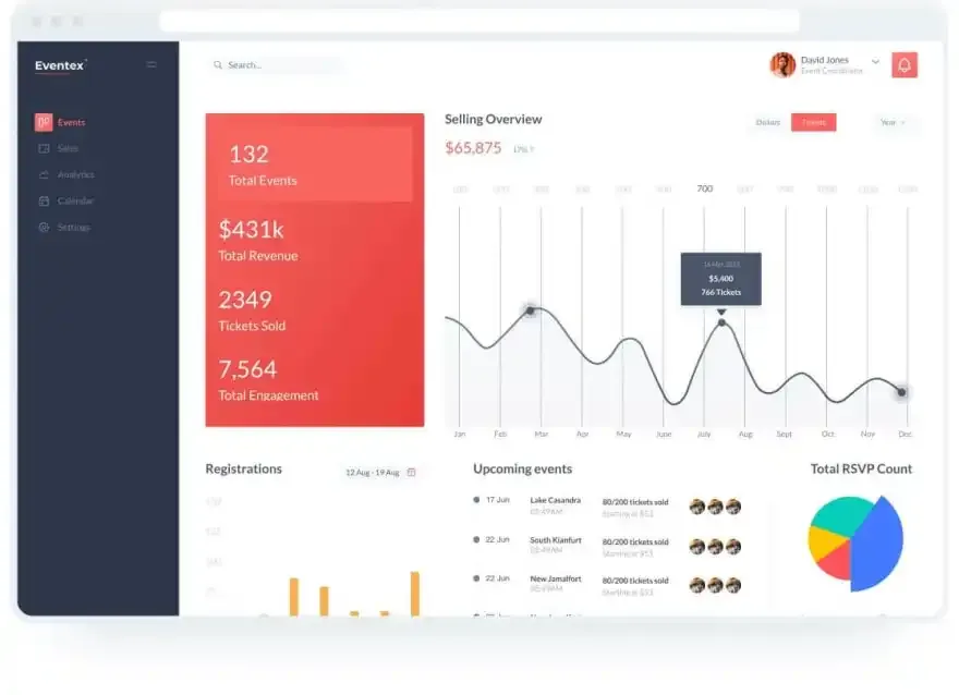 Eventex screenshot