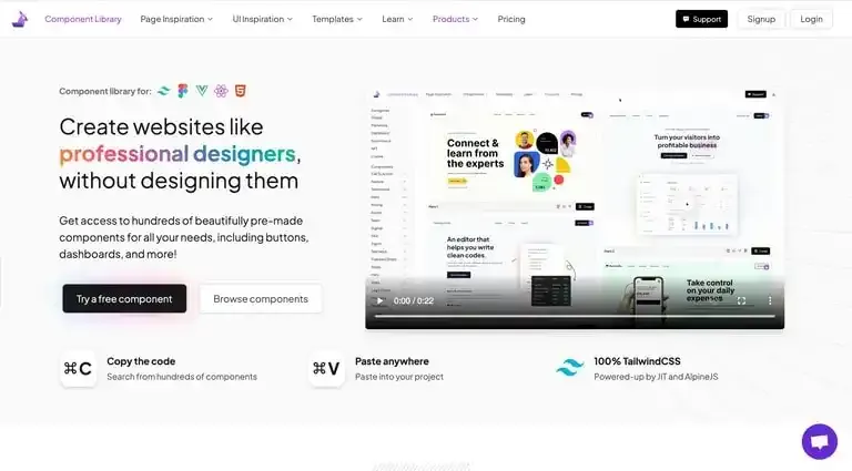 Landingfolio screenshot