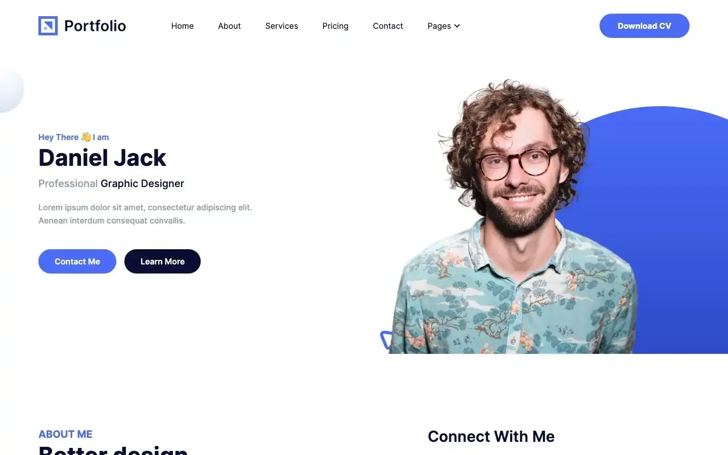 Portfolio screenshot