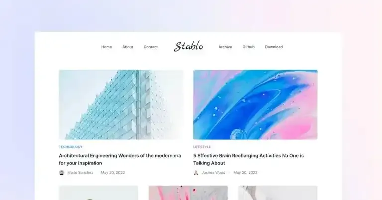 Stablo screenshot